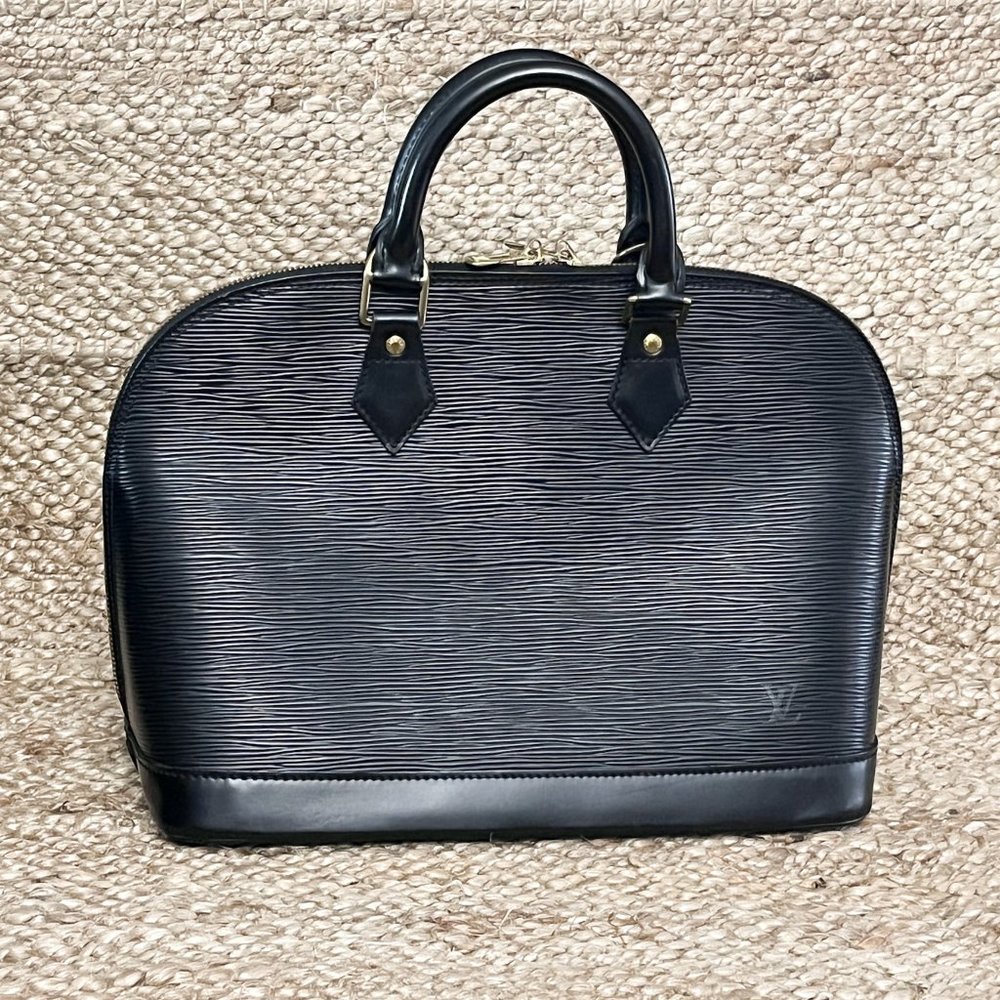 Louis Vuitton Epi Alma Black